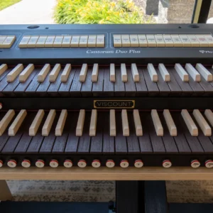 Viscount Cantorum DUO PLUS-W – Órgano Litúrgico Portátil de 2 Manuales con Teclas Chapadas en Ébano 🎶 - Imagen 12