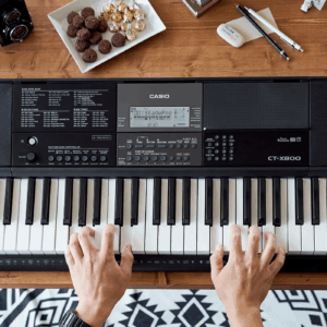 Teclado  Casio 61 teclas CTX800. Incluye Transformador Original. - Imagen 3
