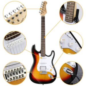 Pack guitarra eléctrica Donner DST-100S - Imagen 3