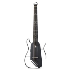 Guitarra Eléctrica De Viaje Donner HUSH I BLACK - Imagen 1