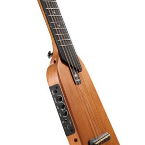 Guitarra Eléctrica De Viaje Donner HUSH I CAOBA - Imagen 5