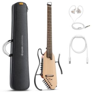Guitarra Eléctrica De Viaje Donner HUSH I MAPLE - Imagen 3