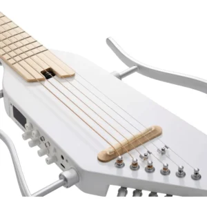 Guitarra Eléctrica De Viaje Donner HUSH I PRO WHITE - Imagen 8