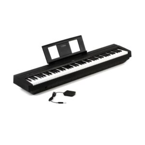 Piano Digital Yamaha 88 teclas P45. Incluye Transformador y Pedal de Sustain. - Imagen 1