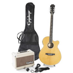 Pack de guitarra Electroacústica Epiphone PPGR-EEP4NAC - Imagen 1