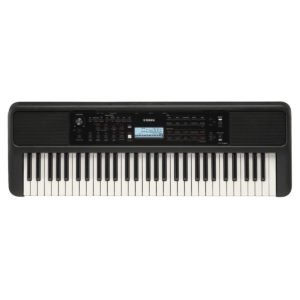 Teclado Yamaha 61 Teclas PSRE383XB. Incluye Atril Plegable + Banqueta Acolchada + Transformador Yamaha - Imagen 1