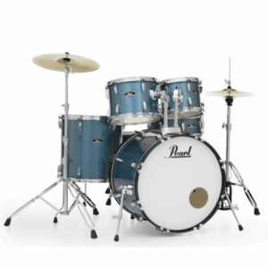 Pearl Roadshow RS525SC Aqua Blue Glitter - Set de Batería Completo para Principiantes y Estudiantes 🎶🥁✨ - Imagen 1