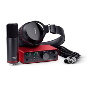Focusrite Scarlett Solo Studio Pack 4ta Gen — Pack Estudio Completo 🔥🎙️ - Imagen 1