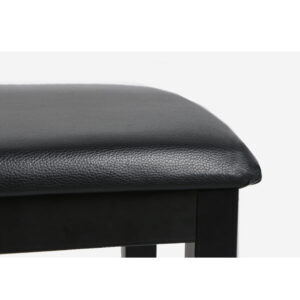 Pack Atril Barra Doble Reforzada y Banqueta para Teclado Hebikuo Q2XC2Q90H, seguridad y comodidad - Imagen 3