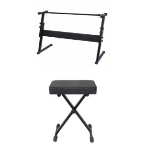 Pack Atril Tipo Z + Banqueta Plegable Hebikuo Q168Q90B — Estabilidad y Comodidad - Imagen 1