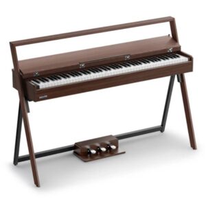 Piano Digital Donner OURA R300 88 Teclas Color Nogal – Elegancia y Sonido Premium - Imagen 1