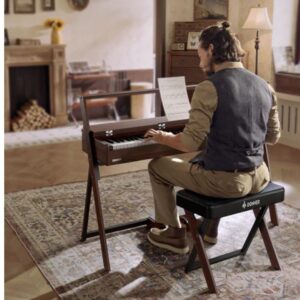 Piano Digital Donner OURA R300 88 Teclas Color Nogal – Elegancia y Sonido Premium - Imagen 5