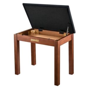 Banqueta para Piano Donner Color Marrón - Imagen 1