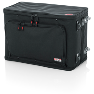 Maleta Rack Gator GR‑RACKBAG‑4UW, (con ruedas). Protección y Portabilidad en tamaño equipaje de cabina 🎛️💼🔊 - Imagen 2