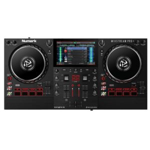 🎧✨ Controlador DJ Numark Mixstream Pro+ con parlantes integrados y pantalla táctil - Imagen 1