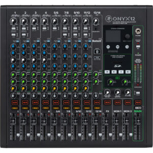 Mackie Onyx12 – Consola Analógica Premium 12 Canales con Interfaz USB Multicanal - Imagen 1