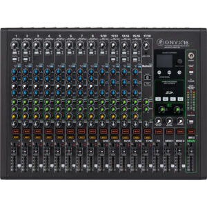 Mackie Onyx16 – Consola Analógica Premium 16 Canales con Interfaz USB Multicanal - Imagen 1