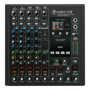 Mackie Onyx8 – Consola Analógica Premium 8 Canales con Interfaz USB Multicanal - Imagen 1