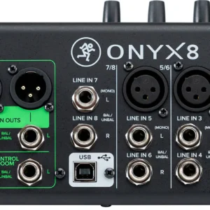 Mackie Onyx8 – Consola Analógica Premium 8 Canales con Interfaz USB Multicanal - Imagen 4