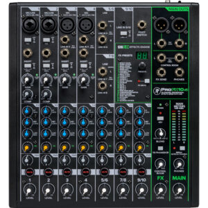 Mackie ProFX10v3+ – Consola Analógica 10 Canales con Interfaz USB y Efectos GigFX™ - Imagen 1