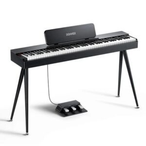 Piano Digital Donner OURA S100 88 Teclas. Color Blanco – Sonido Premium y Diseño Compacto - Imagen 3