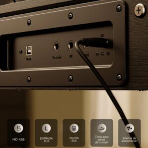 Piano Digital Donner OURA S100 88 Teclas. Color Blanco – Sonido Premium y Diseño Compacto - Imagen 7