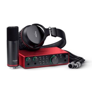 Focusrite Scarlett 2i2 Studio Pack 4ta Gen — Pack de Grabación Completo 🎙️🎶 - Imagen 1