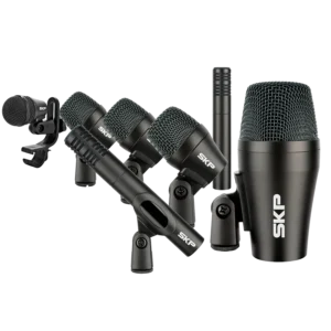 SKP DRUM‑7 — Set de 7 Micrófonos para Batería y Percusión - Imagen 1