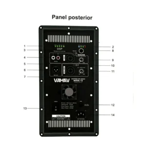 Vamav Nova 12 Parlante Activo 12" + Bluetooth + DSP - Imagen 3