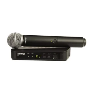 Shure BLX24/SM58 — Sistema Inalámbrico con Micrófono Vocal Dinámico - Imagen 1