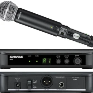 Shure BLX24/SM58 — Sistema Inalámbrico con Micrófono Vocal Dinámico - Imagen 3
