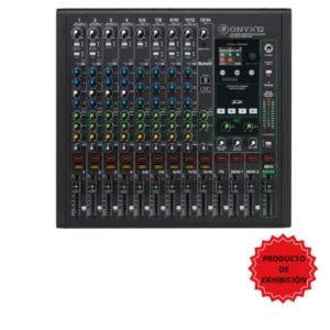 Mackie Onyx12 – Consola Analógica Premium 12 Canales con Interfaz USB Multicanal - Imagen 1